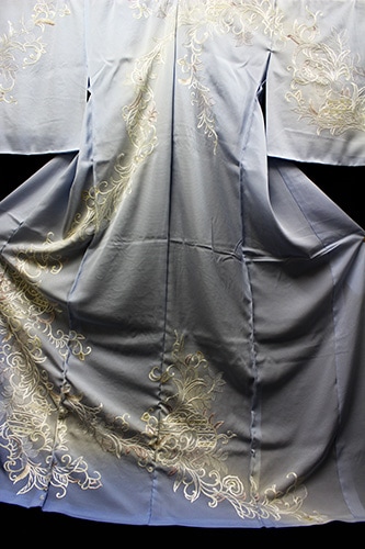 最高級夏訪問着「刺繍 鳳凰唐花」 | 販売着物商品,夏着物,礼装用夏着物