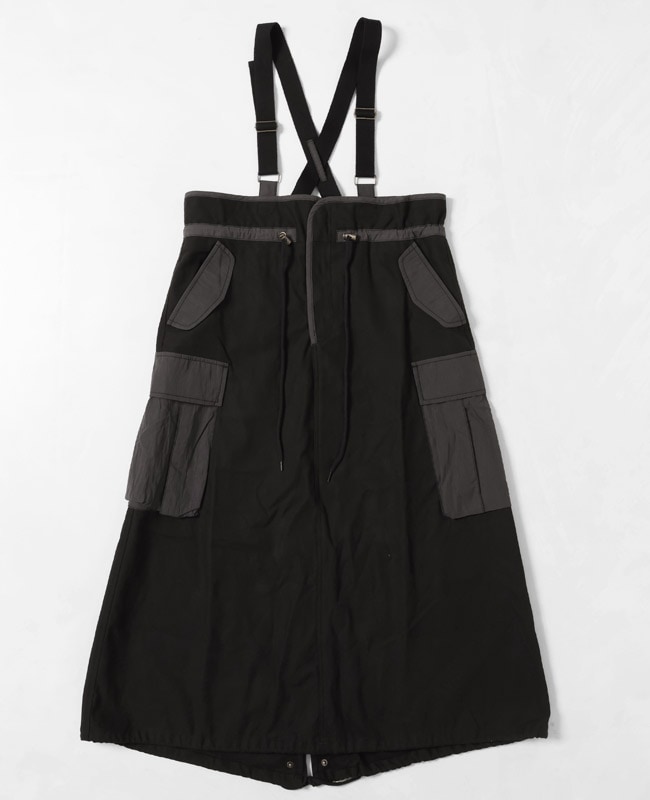 クリフメイヤー[公式] ミリタリーサスペンダースカート LADYS 2425121L