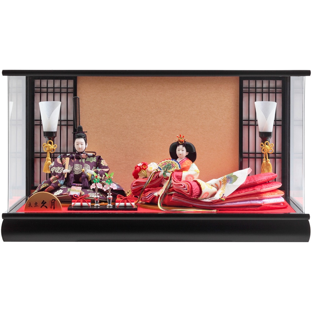 親王ケース飾り アクリルケース 6H-KK15 | ケース飾り | 【公式】 人形