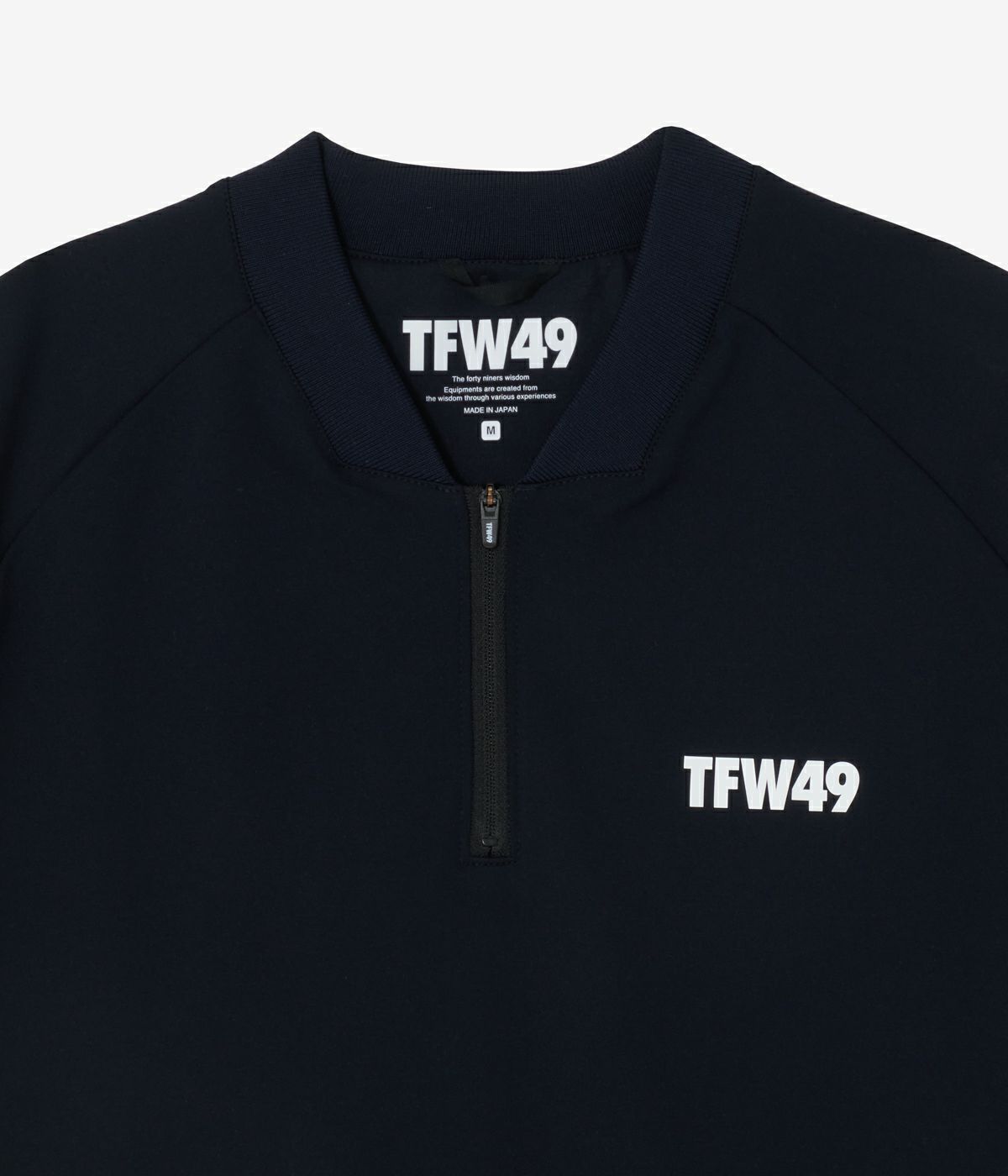 TFW49 / T102510019 / HALF ZIP SWEAT S/S CREW (5色) | BRAND