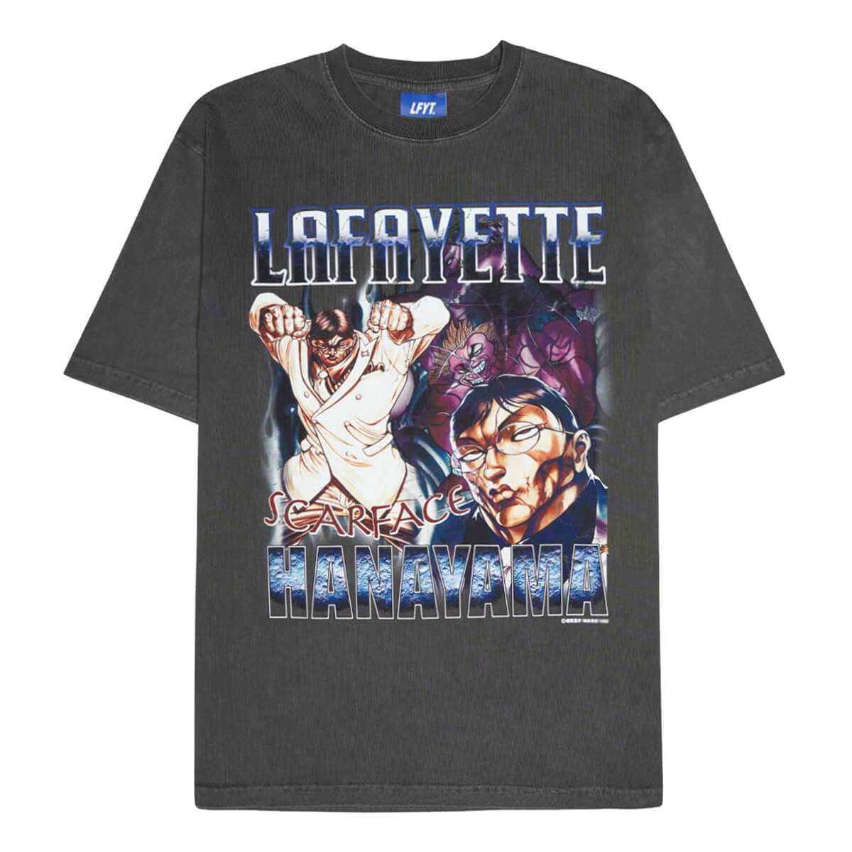 LFYT × SNKRDUNK × グラップラー刃牙によるスペシャルコラボTシャツが