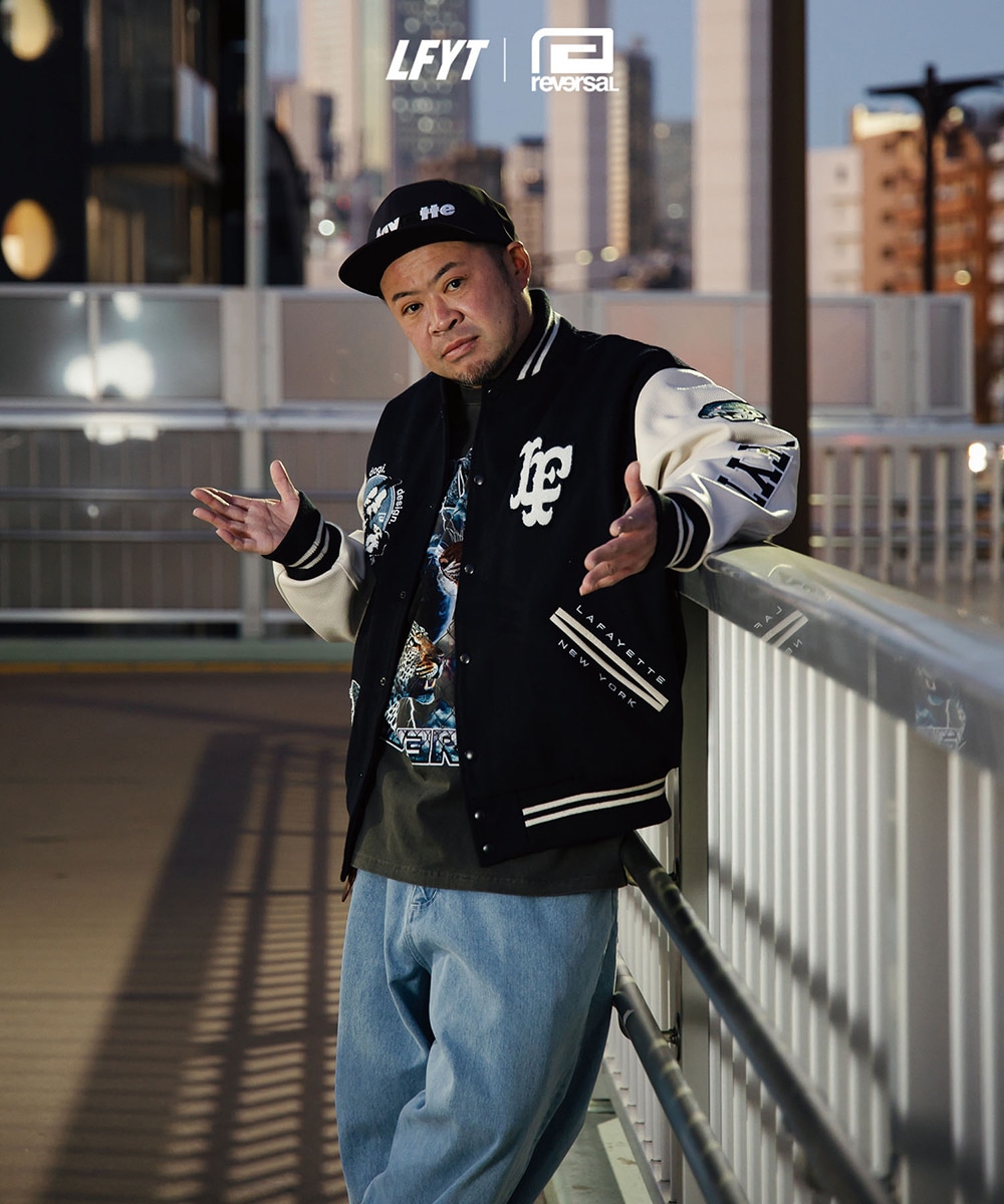 LFYT × rvddw エルエフワイティー × リバーサル STADIUM JACKET
