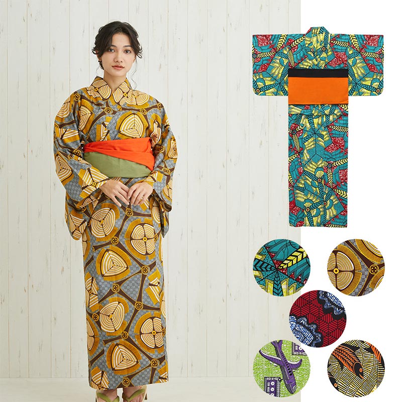 shanti / 浴衣セット アフリカンプレーン｜テソロ(tesoro)公式通販