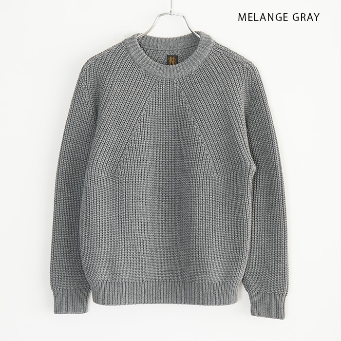 30%OFF】(bn-25fl-030)/ BATONER(バトナー) / SIGNATURE CREW NECK