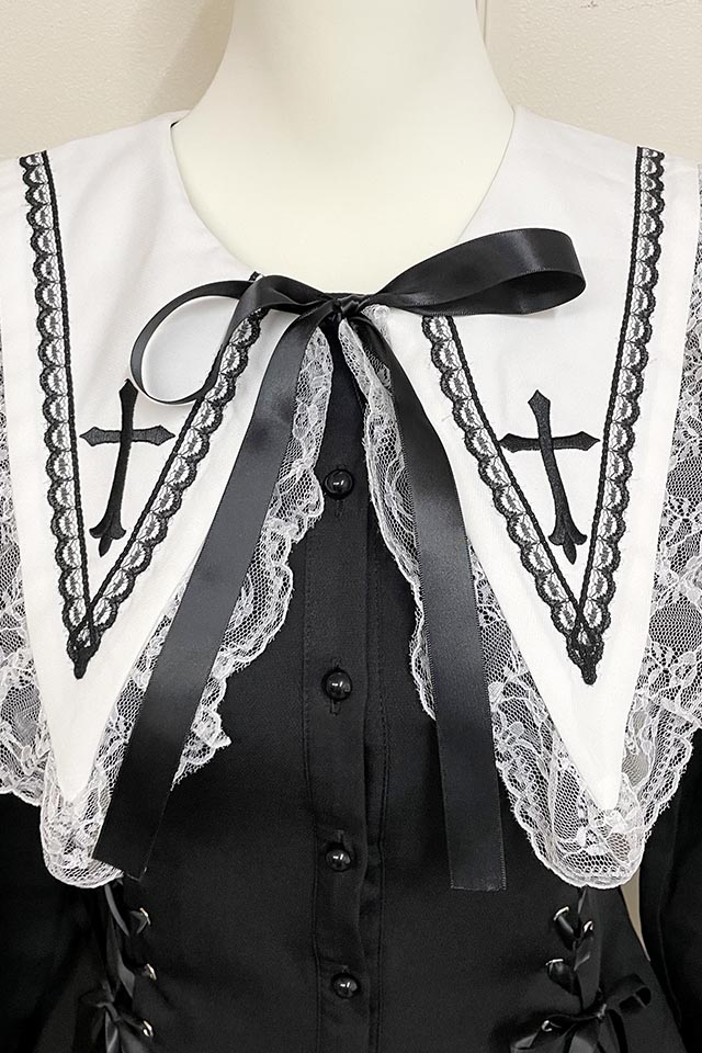 MA*RS】【二点セット】スピンドル付きクロス刺繍セットアップ