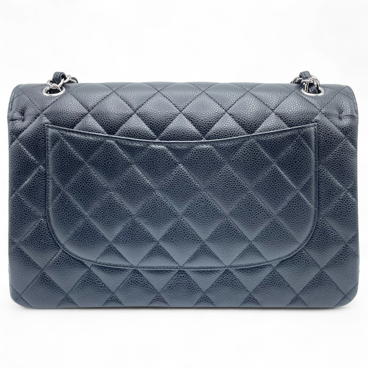 シャネル マトラッセ ダブルフラップ チェーンショルダー 30 ブラック