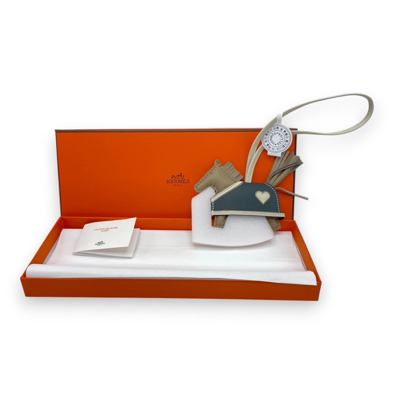 エルメス ロデオチャーム ロベオクール PM ベージュマルファ/クレ