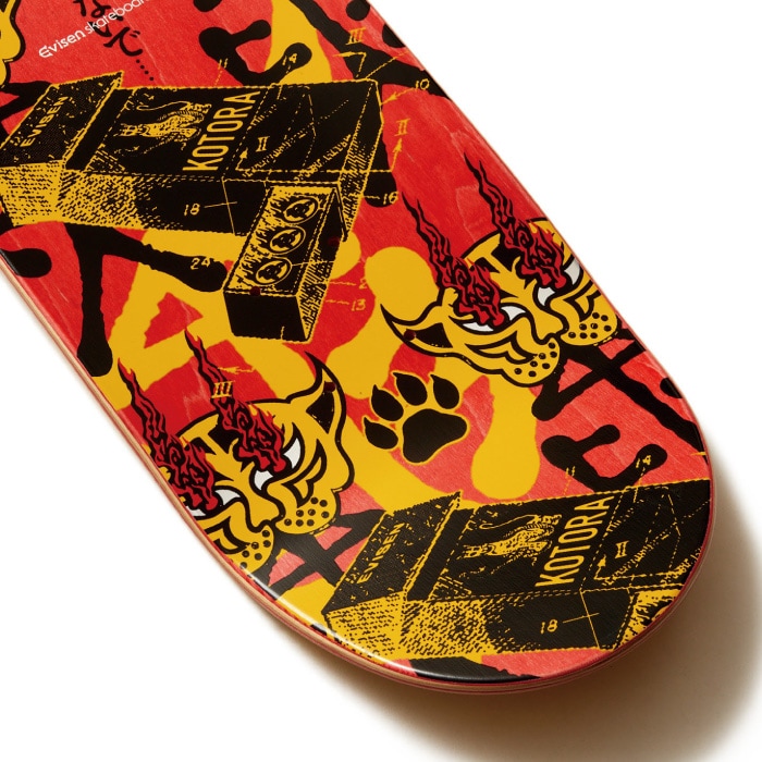 スケボー デッキ スケートボード EVISEN エヴィセン エビセン KOTORA