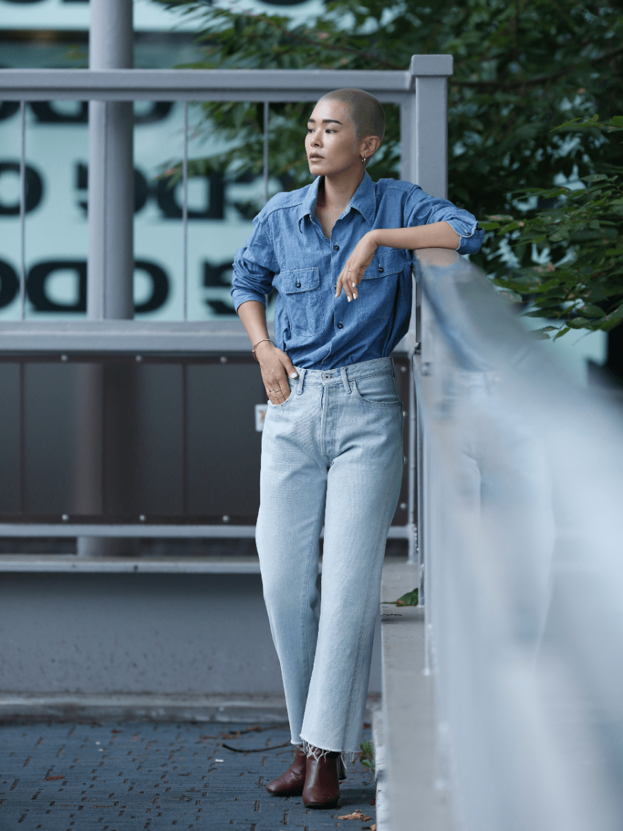 HAMPTON CHAMBRAY SHIRT(OW) | SUMMER EDIT | MADISONBLUE