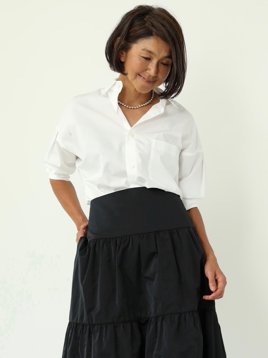 J.BRADLEY PUFF SLEEVE SH | SHIRT/BLOUSE | MADISONBLUE