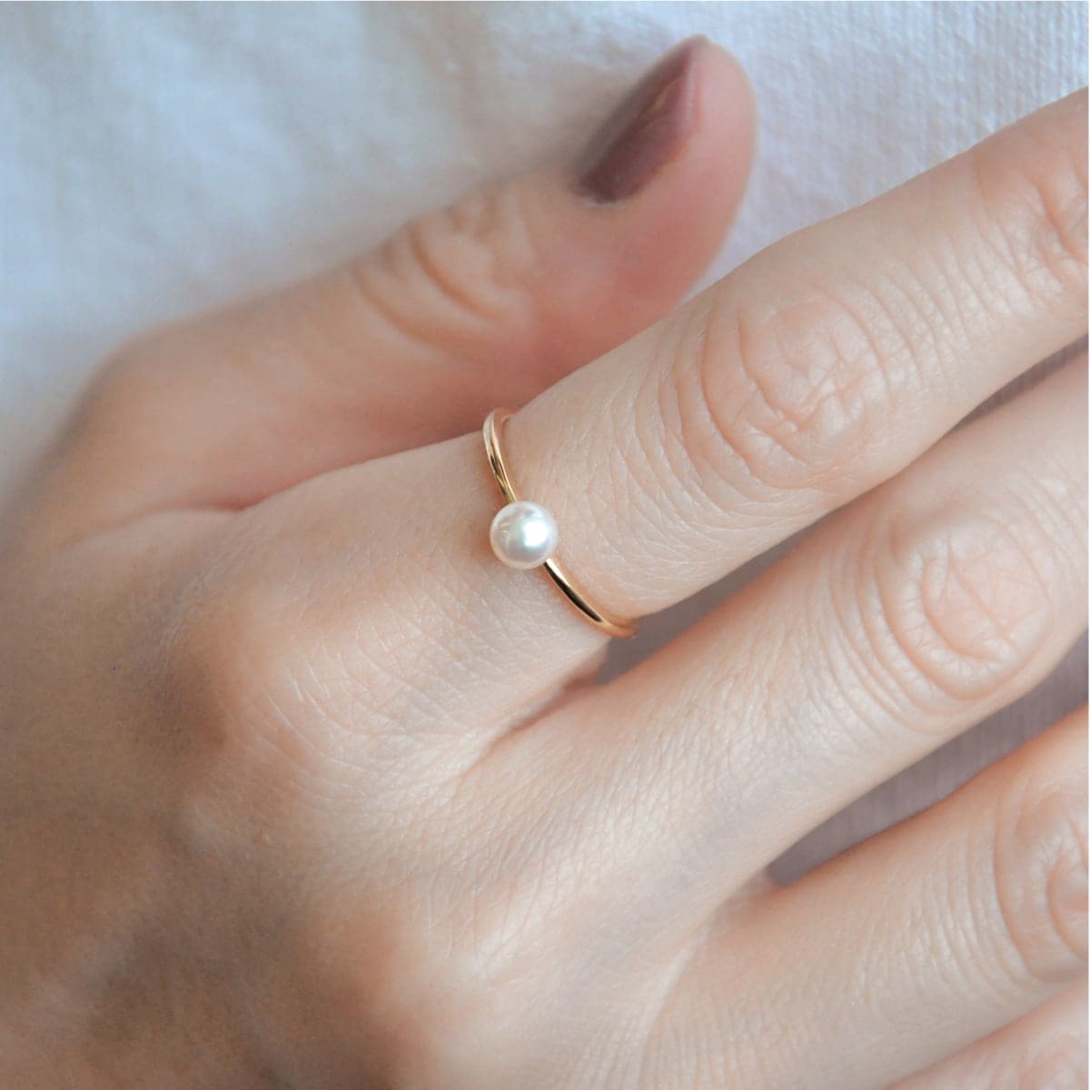 あこやベビーパール リング /c0097 ジュエリー専門店 malvaceae