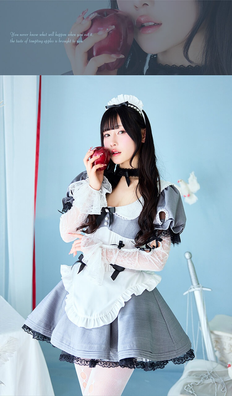 即日発送】ノスタルジックガーリーメイド《オリジナルコスプレ6点