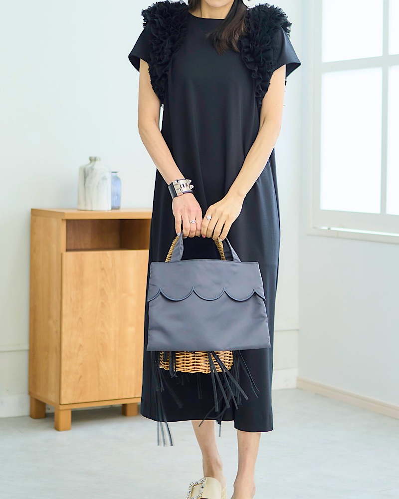 スカラップバッグパレルモ/スモール | Fashion Items | MARONENONFEE