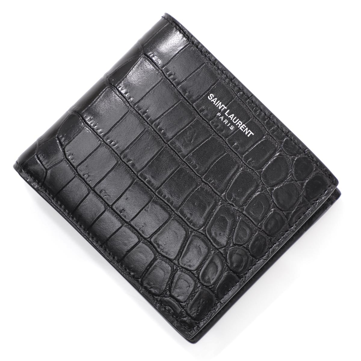 アウトレット】SAINT LAURENT サンローラン 2つ折り財布 小銭入れ付き