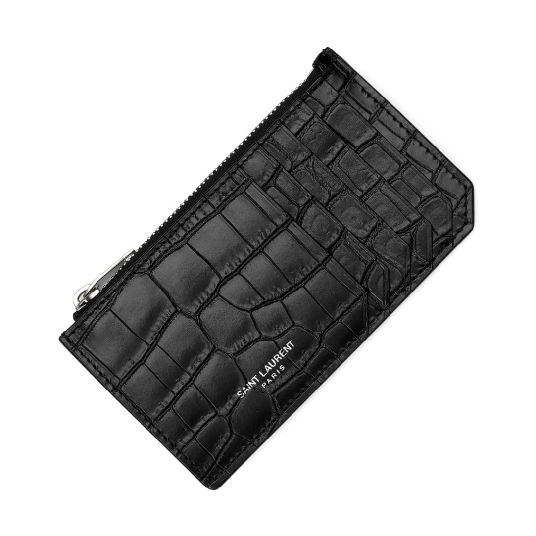 アウトレット】SAINT LAURENT サンローラン カードケース/ZIP FRAGMENT