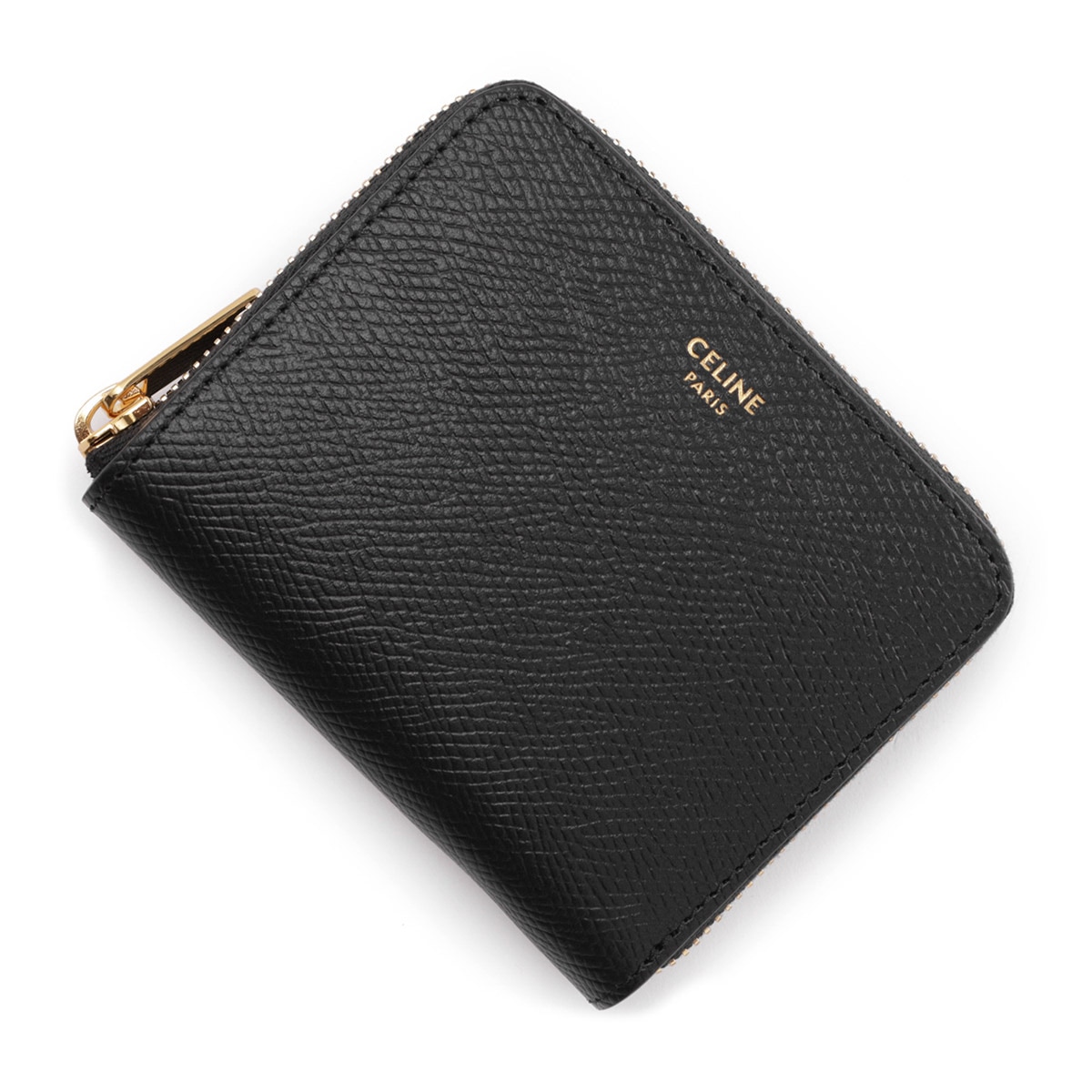 CELINE セリーヌ 2つ折り財布 小銭入れ付き/コンパクトウォレット