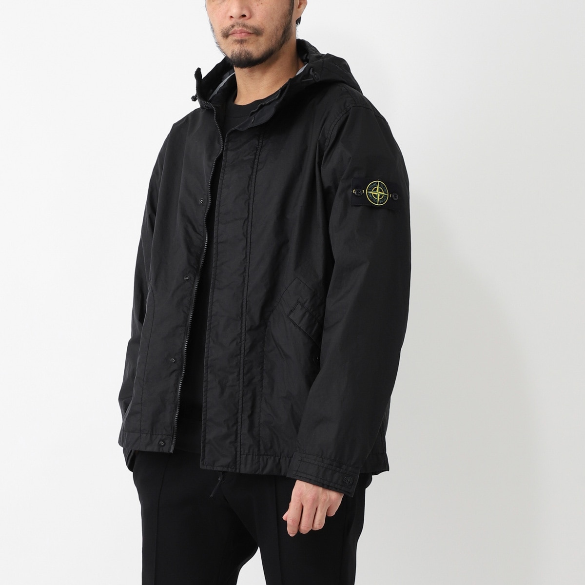 STONE ISLAND ストーンアイランド ナイロンジャケット/フーデッド