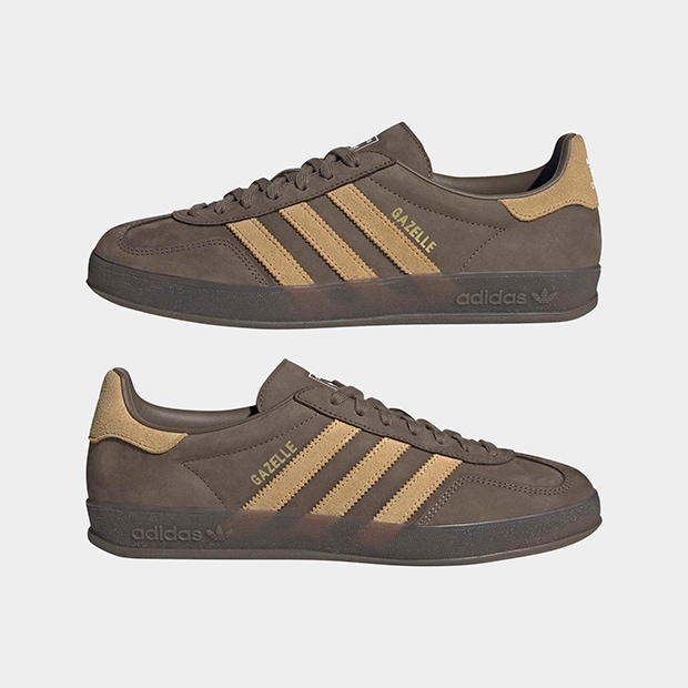 ガゼル インドア GAZELLE INDOOR omv59 カーゴブラウン×ゴールデン
