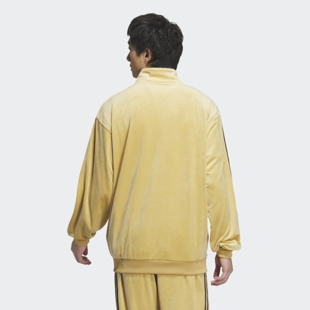 ベッケンバウアー ベロア トラックジャケット ゴールデンベージュ