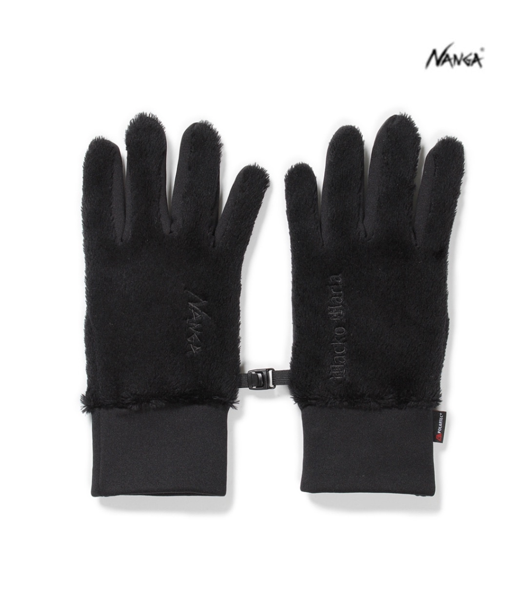 NANGA / FLEECE GLOVES【BLACK】｜WACKO MARIA｜MELTING POT（正規取扱