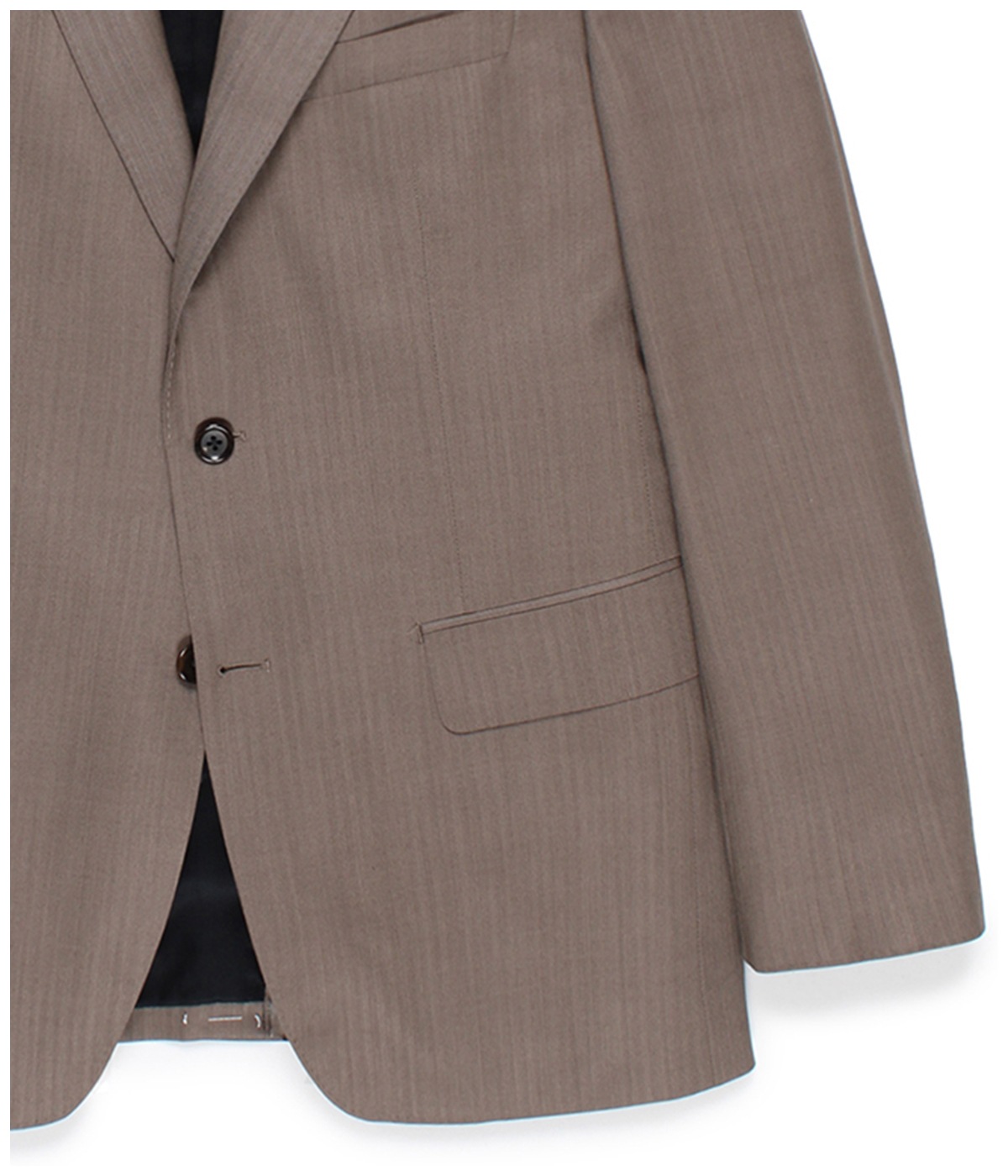Ermenegildo Zegna / SINGLE BREASTED JACKET (TYPE-3)【BEIGE