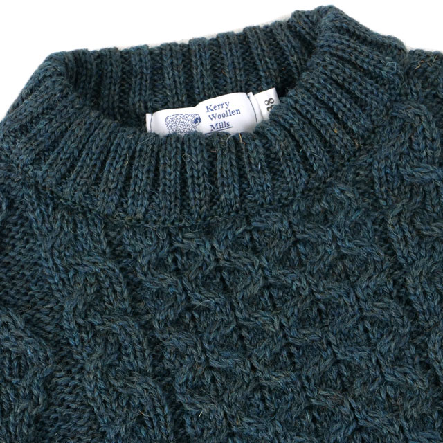 ケリーウーレンミルズ KERRY WOOLLEN MILLS メンズ アランケーブル