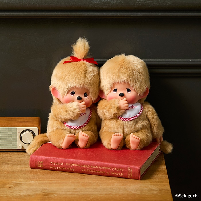 モンチッチ プレミアムスタンダード Mサイズ ベージュ 男の子