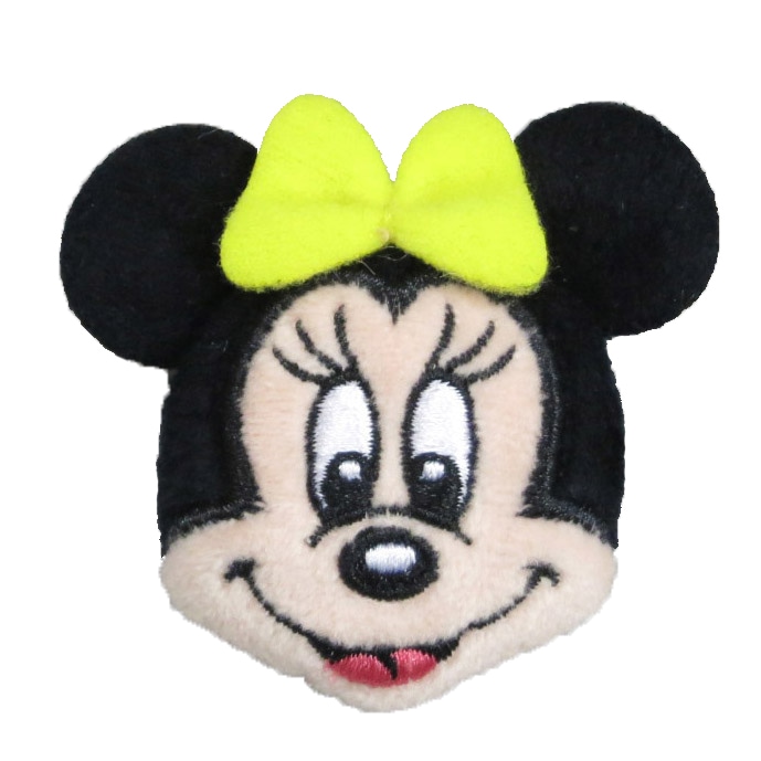 ネコポス可】ディズニー ぬいバッジ ミニーマウス|【ぬいぐるみの