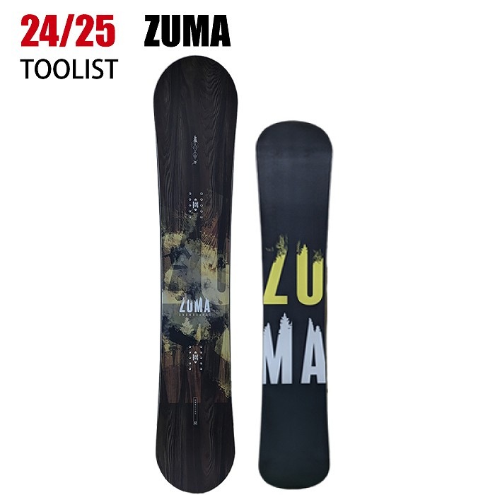 2025 ZUMA ツマ TOOLIST BROWN ツーリスト 24-25 ボード板