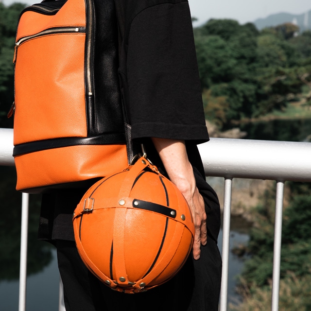 レザージー/leather-g】バスケ革のリュック メンズ レディース