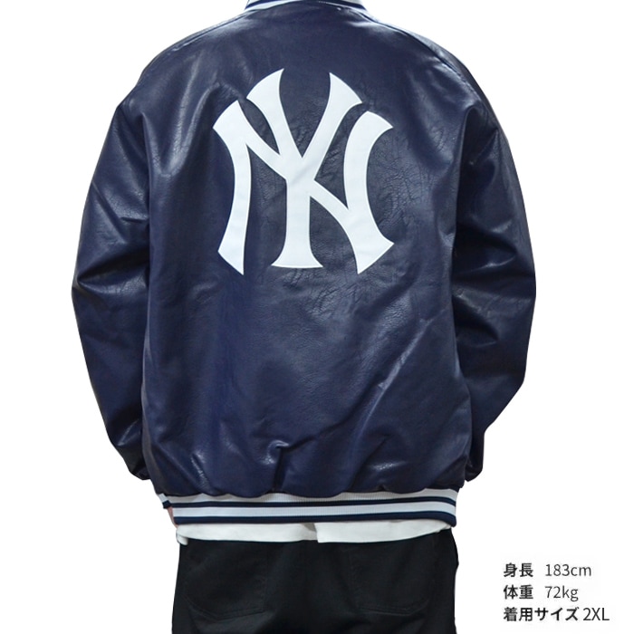 Fanatics ファナティクス ジャケット MLB NY YANKEES KANJI PU JACKET