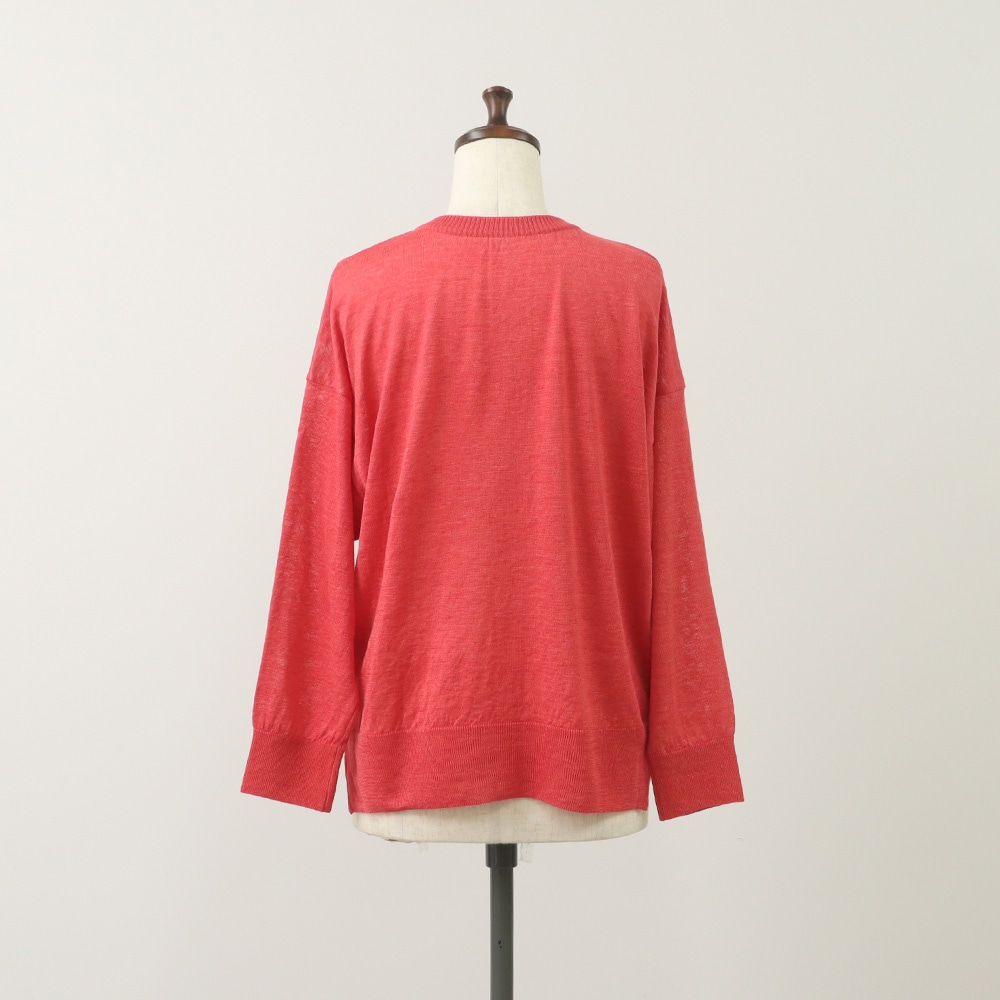 NARU(ナル) サフィランリネン 2WAYニットカーディガン 655750 | TOPS