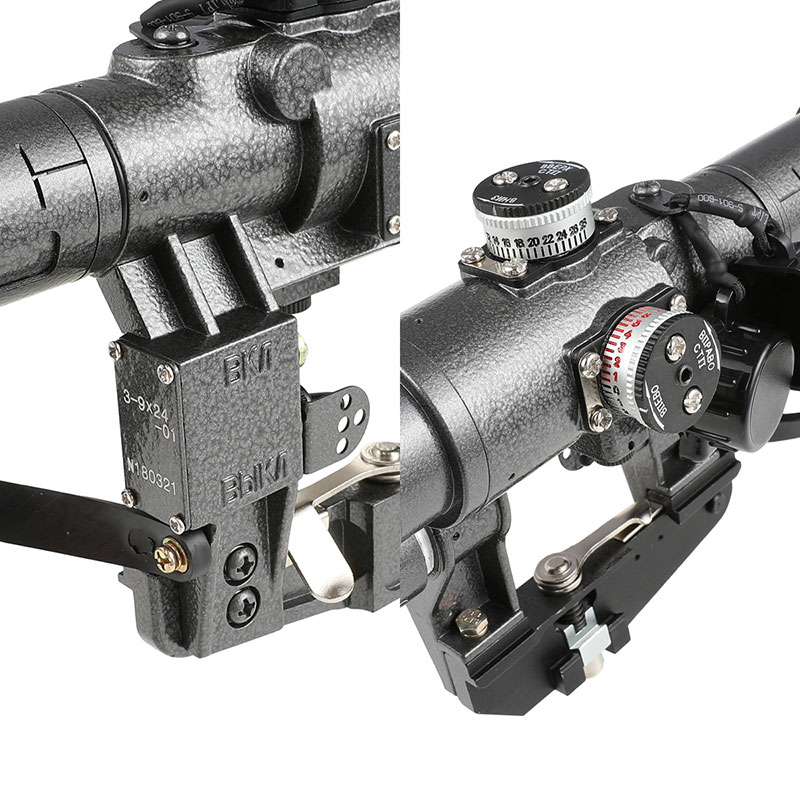 PSO-1 3-9×24 スコープ AK SVD PSO-1 3-9X24 Sniper Scope Military