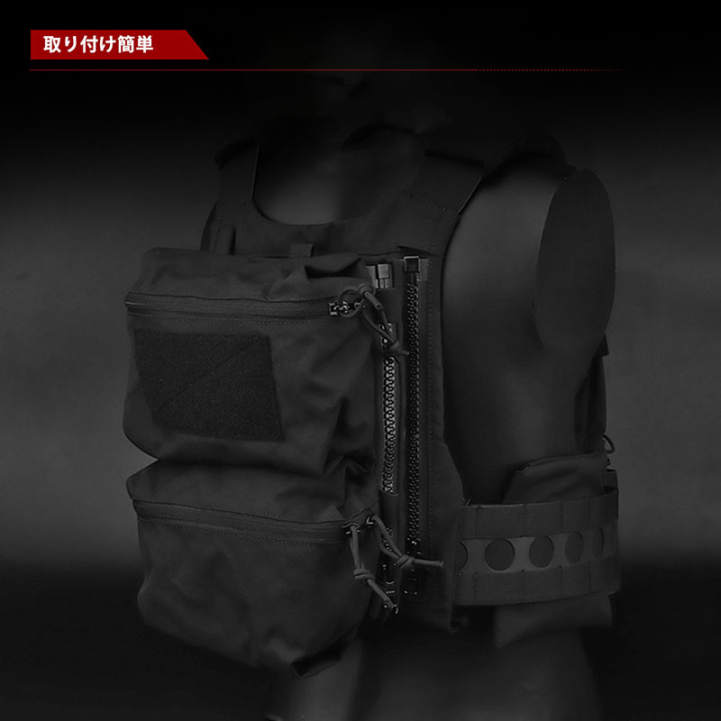 WoSporT Ferro Conceptsタイプ バックパネルダブルポーチ RG