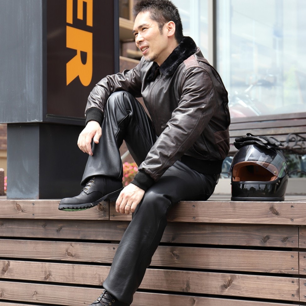 バイク ヴィンテージフライトレザージャケット[20WJ-8] ウェア,メンズ