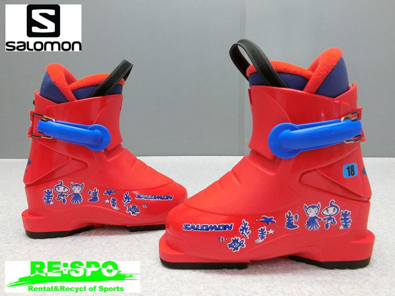 7256Y☆サロモン ジュニアブーツ 17cm☆中古/リアエントリー /ジュニア