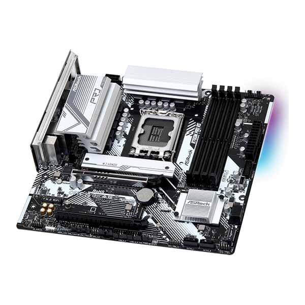 ASRock B760M Pro RS Intel B760チップセット搭載 DDR5メモリ対応