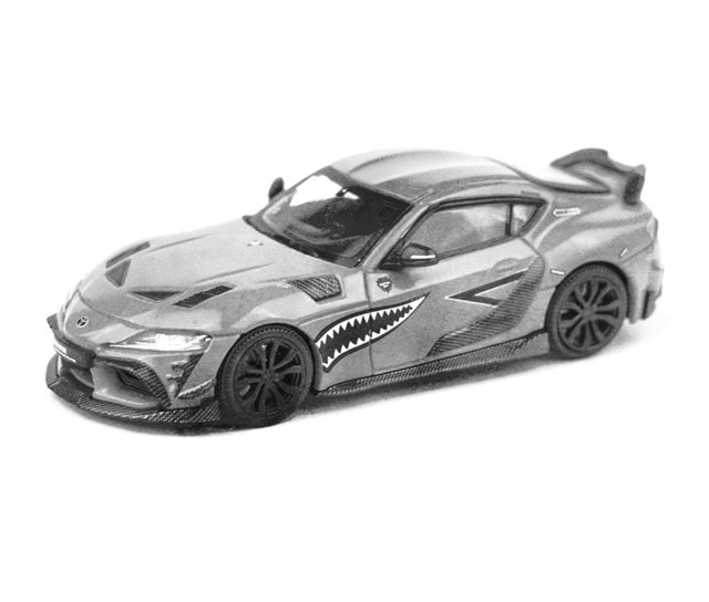 POP RACE x Enigma 1/64 Darwin Pro 66G NWB Supra A90 - Grey