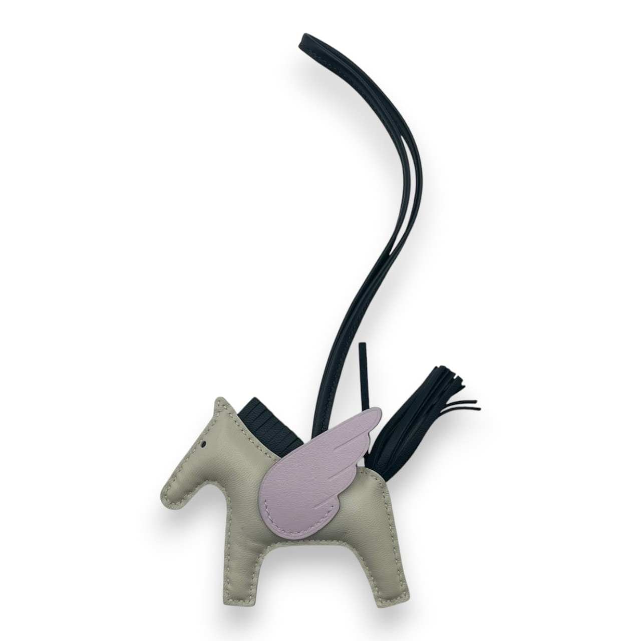 エルメス ペガサスチャーム PM クレ/ヴェールシプレ/モーヴペール B