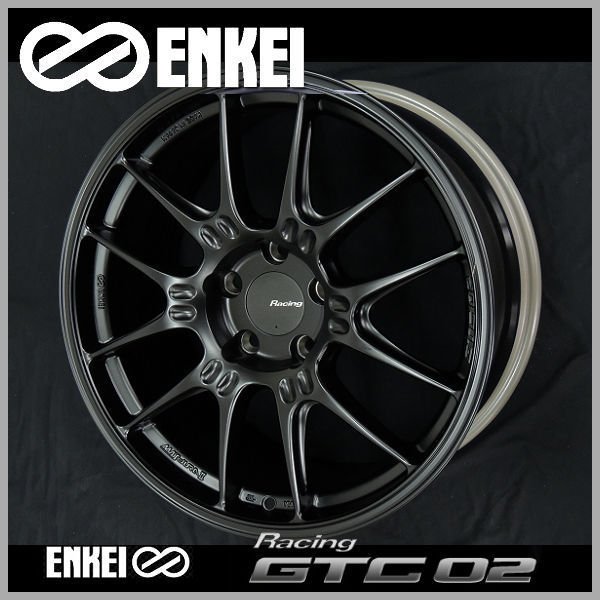 送料無料 レヴォーグ 等 ENKEI エンケイレーシング GTC02 マット