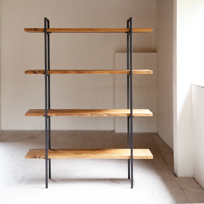 ZELDA 35SHELF｜ゼルダ 35シェルフ 讃岐産コナラ・ヒノキ無垢材