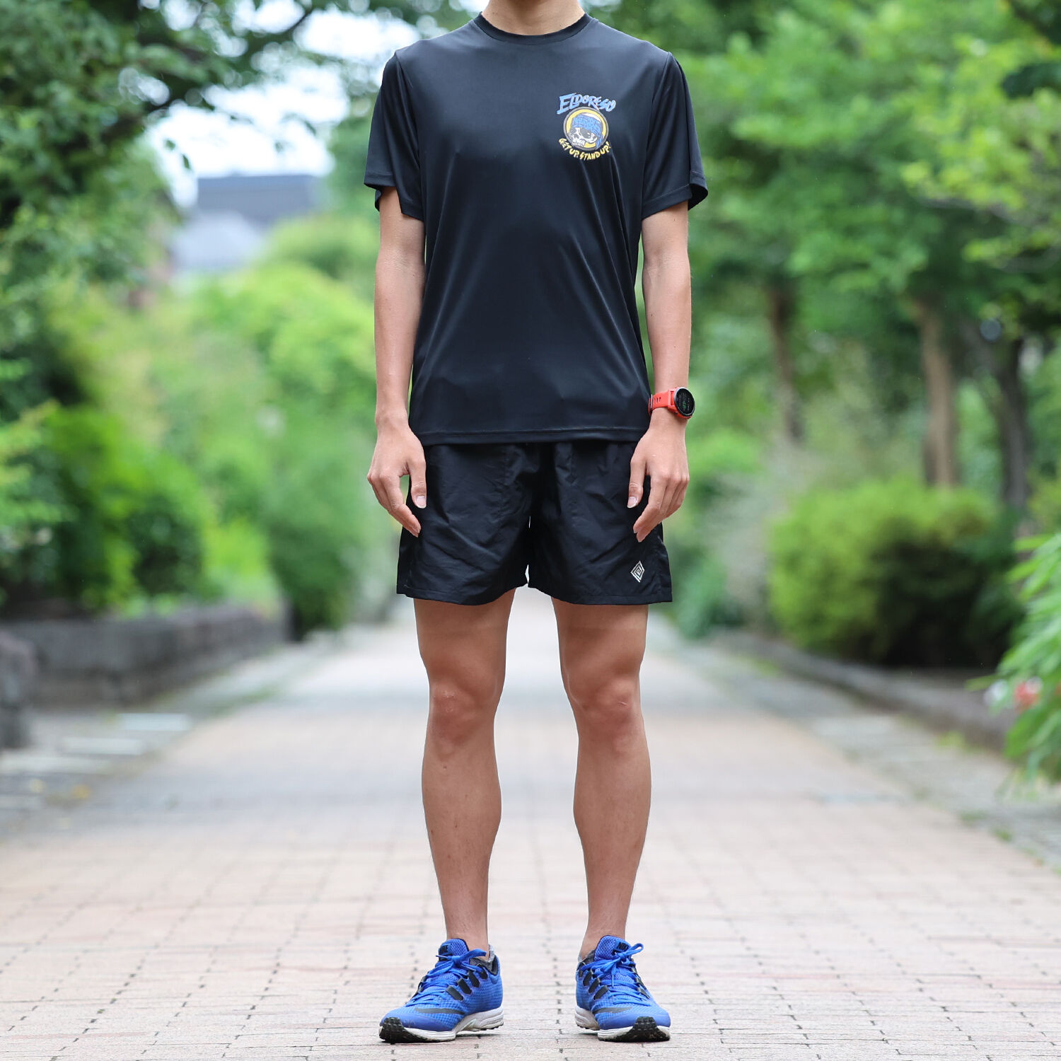 ELDORESO Bat World Shorts ( black ) E2106412 エルドレッソ バット