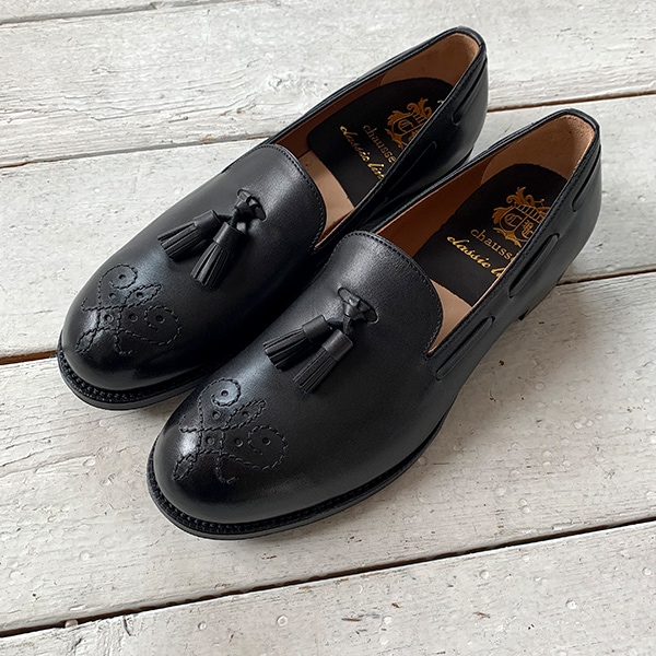 chausser / ショセ タッセルローファー C-7002 BLACK | sai.online.shop