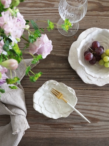 VIRGINIA CASA ROMANTICAマルゲリータプレート ホワイト - サラグレース