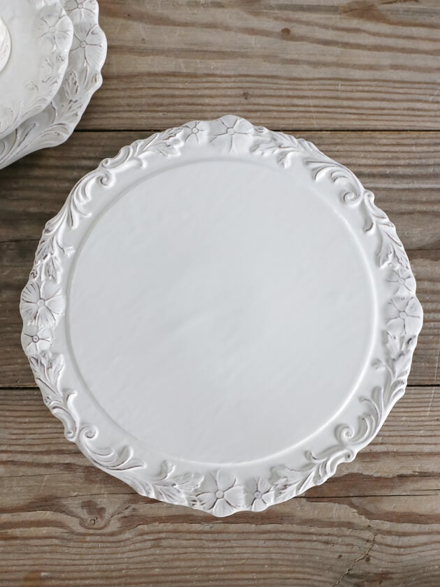 ELIOS MYFLOWER エリオス マイフラワー ケーキスタンドホワイト W23cm