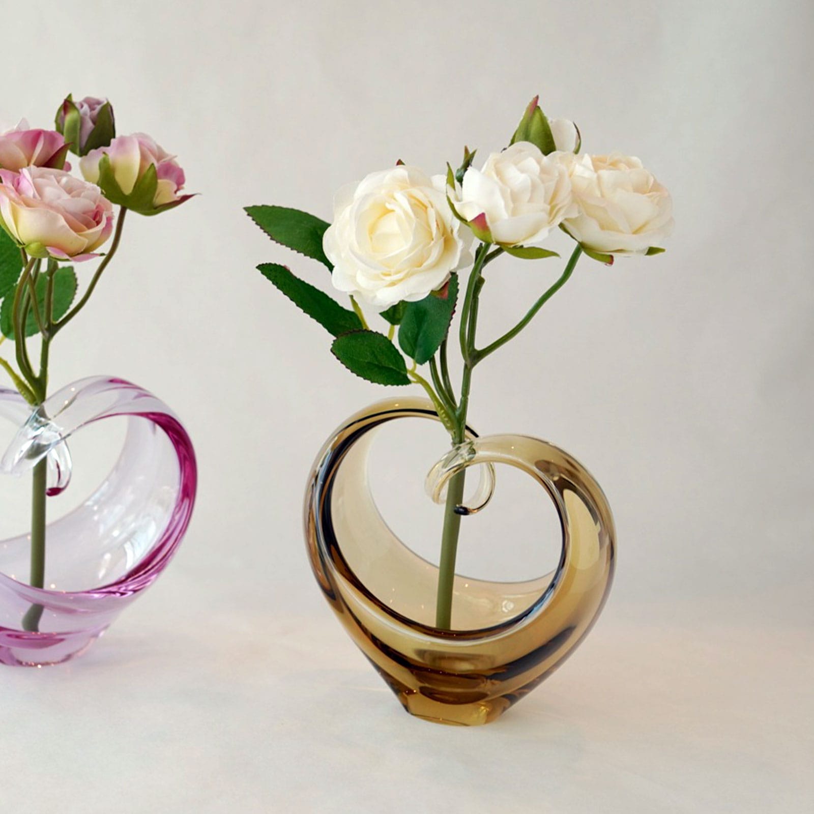 ハートクルヴァ：フラワーベース GIFT | ガラス製品 | Sghr