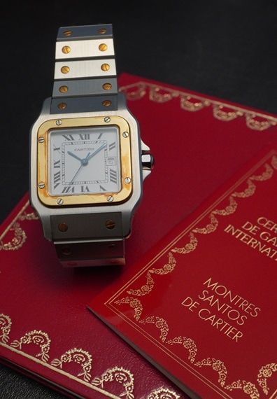 Ref.2961 Santos de Cartier LM 