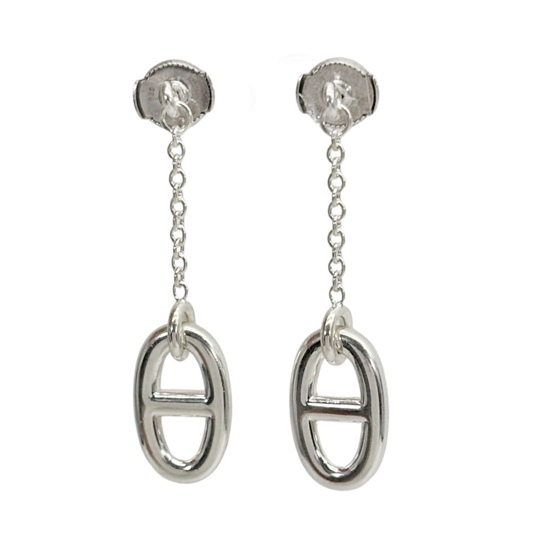 HERMES エルメス チェーンピアス シェーヌダンクル ファランドール MM