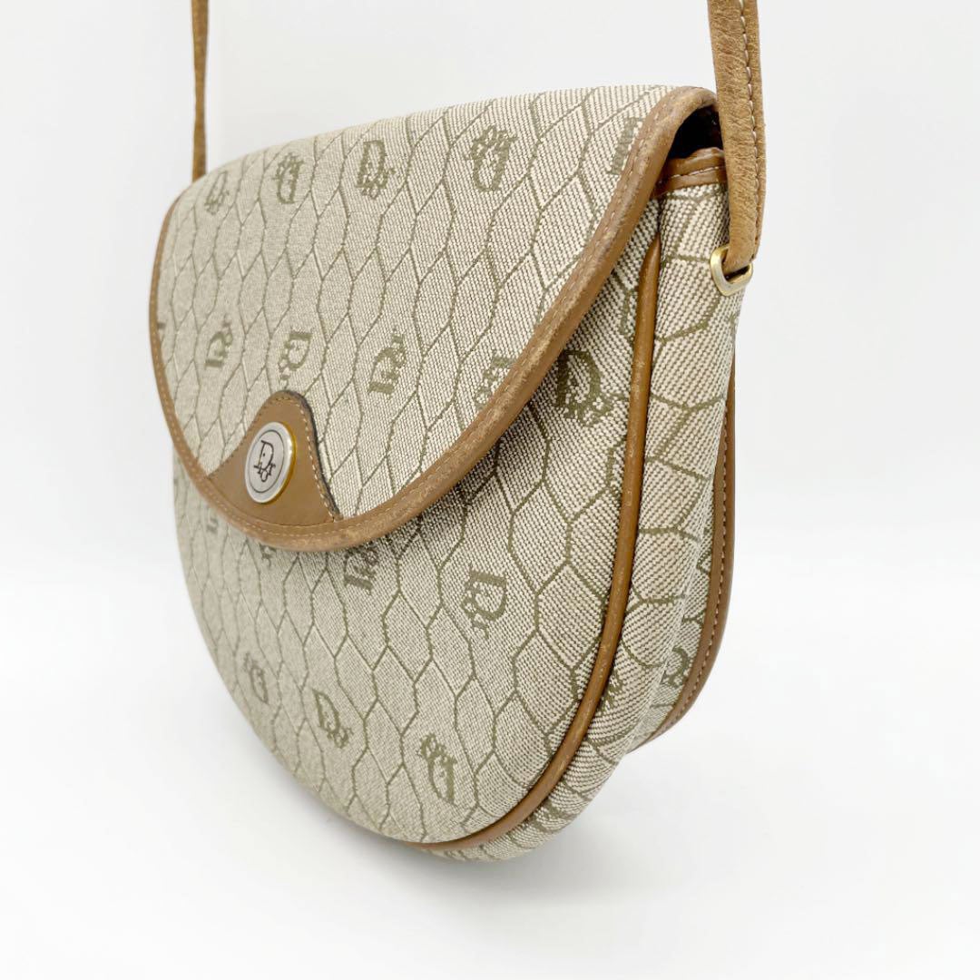 Christian Dior クリスチャンディオール ハニカム柄 ショルダーバッグ