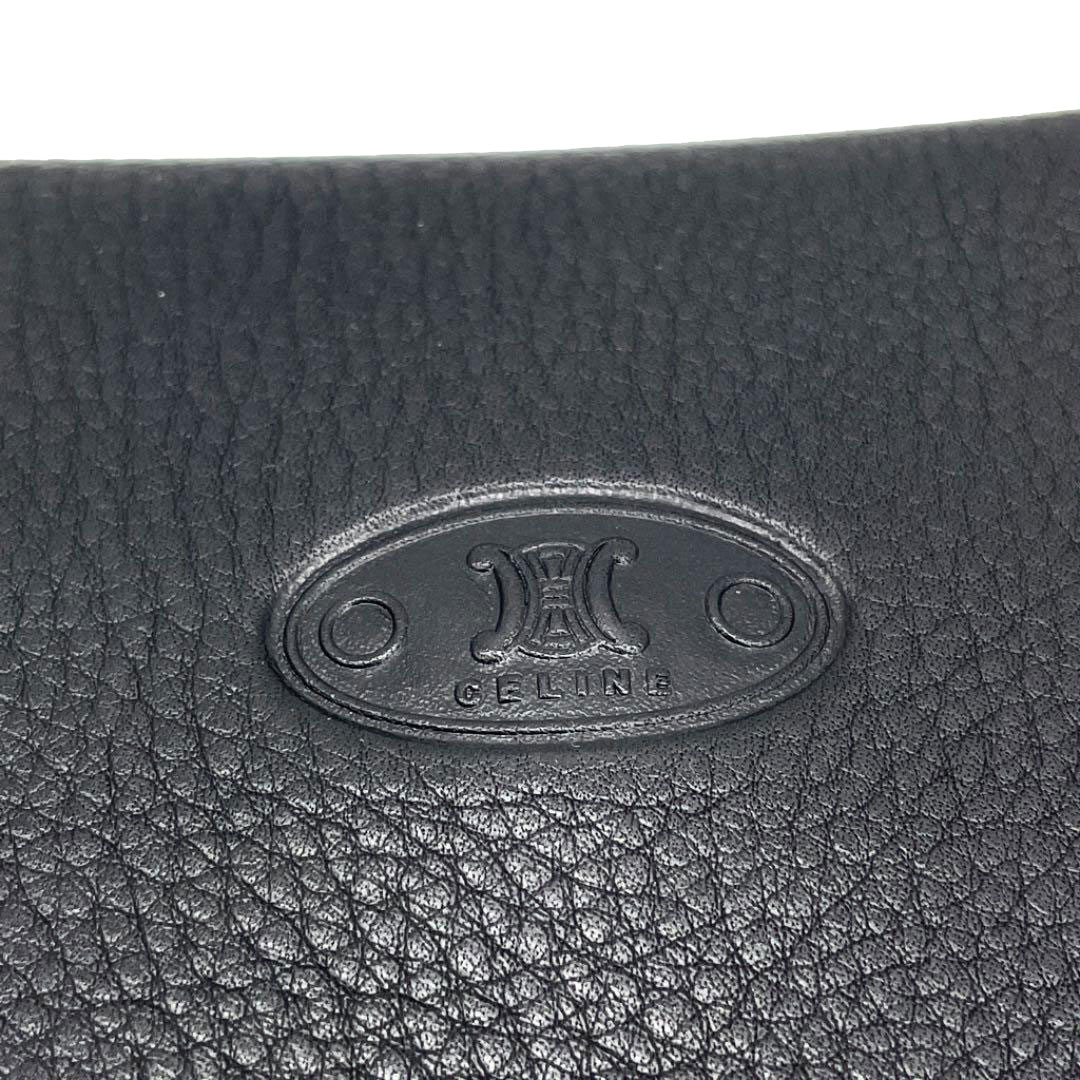 CELINE セリーヌ ワンショルダーバッグ スタッズ レザー ブラック